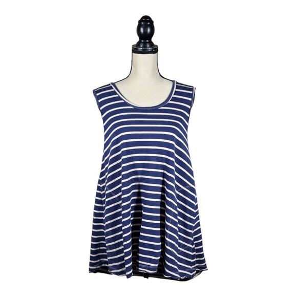 Free People We The Free Striped Loose Tank Top - Picture 2 of 5